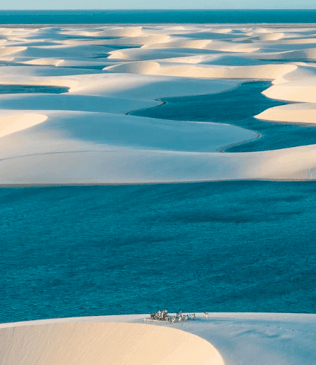 Cercle at Lençóis Maranhenses / Brazil